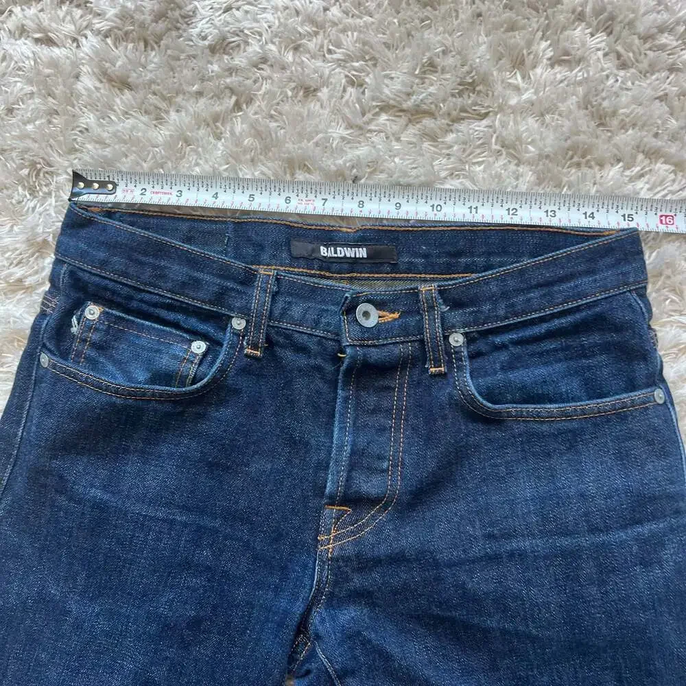 Baldwin The Reed The Classic Straight Japanese Selvedge Jeans Sz 30